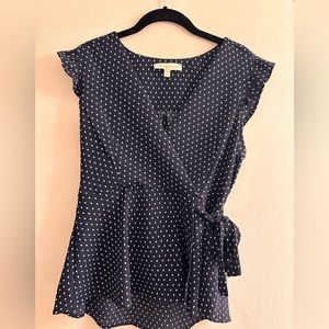 Monteau Los Angeles Peplum top